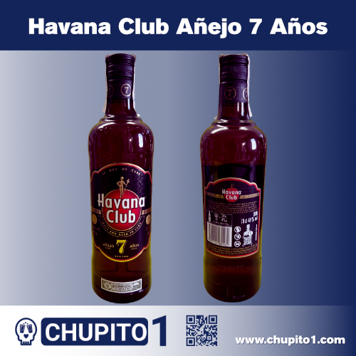 Havana Club Añejo 7 Años Rum 40% Vol. 0,7l